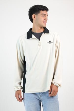 MEDIO CIERRE POLAR LIVIANO COMBINADO