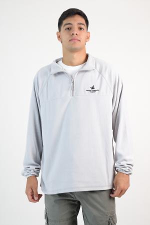 MEDIO CIERRE POLAR LIVIANO HOMBRE