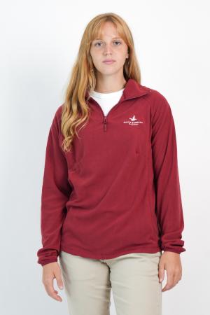 MEDIO CIERRE POLAR LIVIANO MUJER