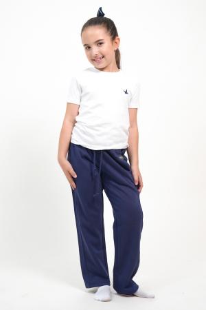PANTALON ALGODON NIÑO MARINO 2