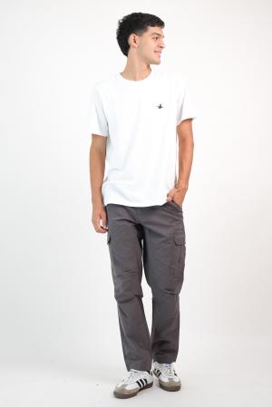 PANTALON CARGO SPANDEX GRAFITO 38