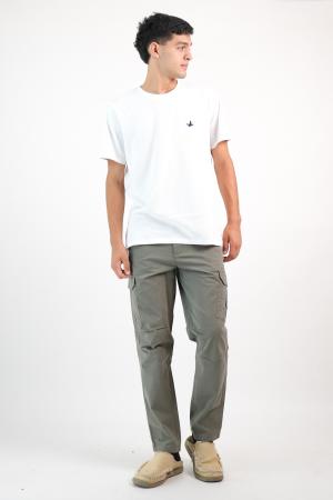 PANTALON CARGO SPANDEX VERDE M 28