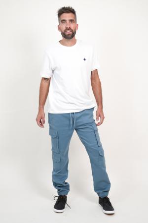 PANTALON CARGO CON PUÑO
