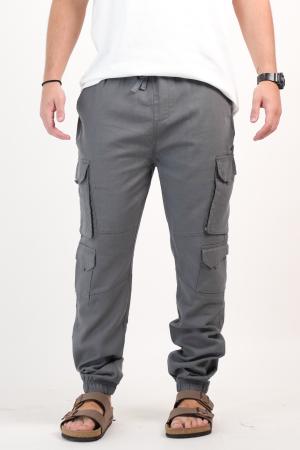 PANTALON CARGO ESTILO LINO