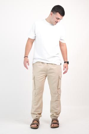 PANTALON CARGO ESTILO LINO