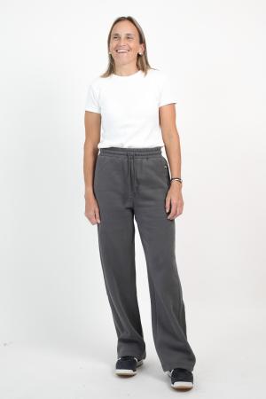 PANTALON FELPA WIDE LEG