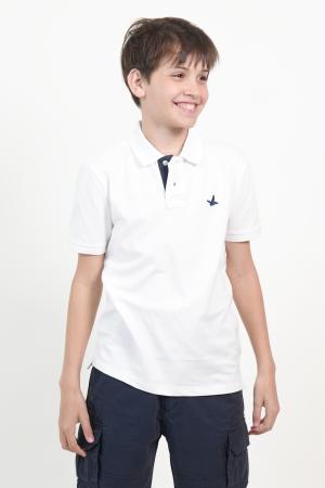 POLO PIQUE PELICANO FIT BLANCO 12
