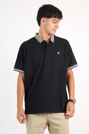 POLO SPANDEX NEGRO XS