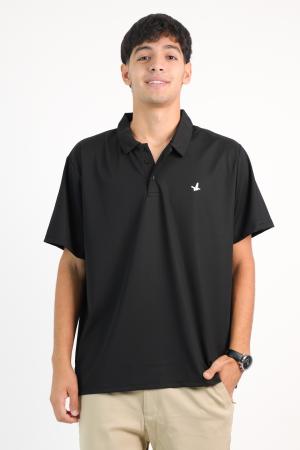 POLO TECH NEGRO 2XL