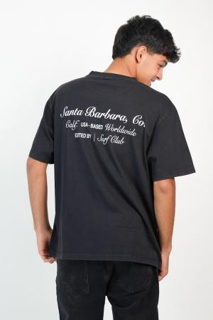 REMERA OVERSIZE  ESTAMPADA PIGMENTADA