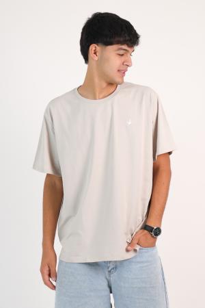 REMERA SPANDEX BEIGE 2XL