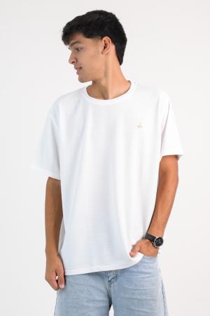 REMERA TEXTURIZADA BLANCO XS