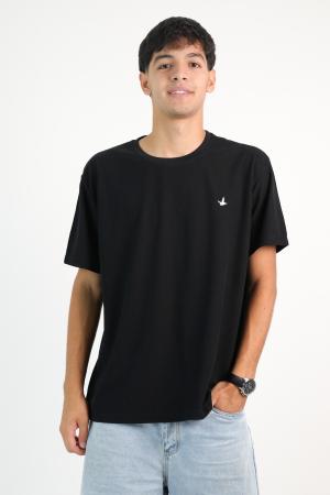 REMERA TEXTURIZADA NEGRO XL