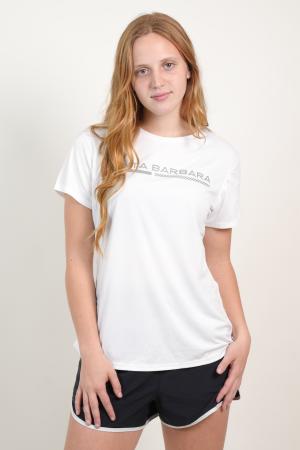 REMERA W SBO DRY ESTAMPADA 3 BLANCO M