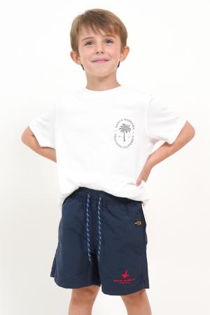 SHORT BAÑO CLASICO NIÑO M1 MARINO 2
