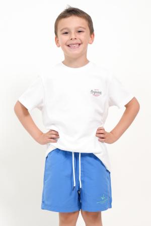 SHORT BAÑO CLASICO NIÑO M1 AZUL 2