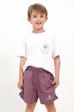 SHORT BAÑO CLASICO NIÑO M1 MORA 10