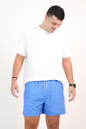 SHORT  BAÑO CON SPANDEX ESTAMPADO