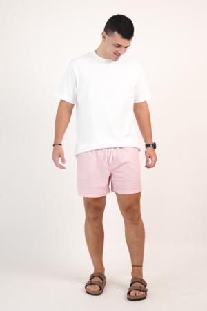 SHORT  BAÑO CON SPANDEX ESTAMPADO