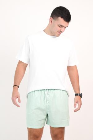 SHORT  BAÑO CON SPANDEX ESTAMPADO