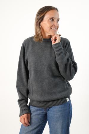 SWEATER BASICO MUJER GRIS OSC XXL