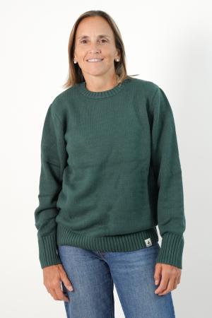 SWEATER BASICO MUJER VERDE L
