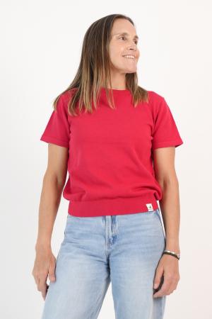 SWEATER DE MANGA CORTA MUJER