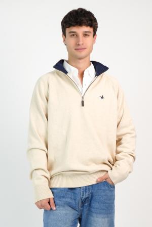 SWEATER MEDIO CIERRE