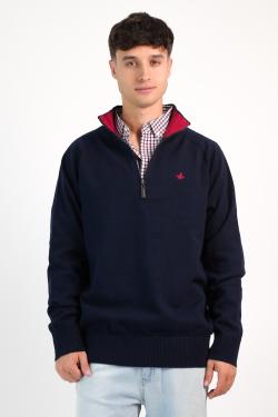 SWEATER MEDIO CIERRE