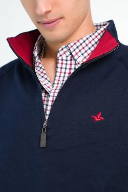 SWEATER MEDIO CIERRE