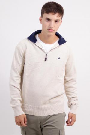 SWEATER MEDIO CIERRE