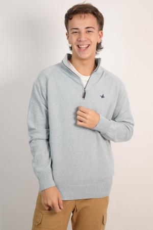 SWEATER MEDIO CIERRE