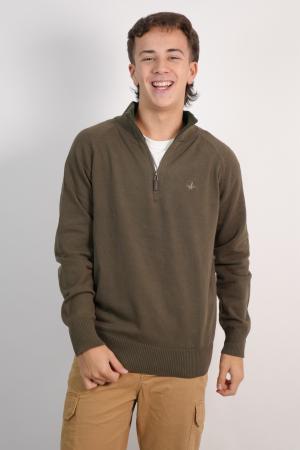SWEATER MEDIO CIERRE