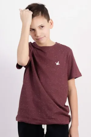 TSHIRT CUELLO REDONDO NIÑO BORDO 16