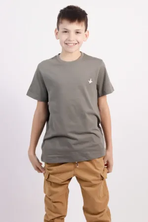 TSHIRT CUELLO REDONDO NIÑO VERDE SAFARI 2