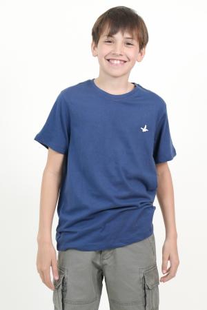 TSHIRT CUELLO REDONDO NIÑO PIEDRA OSCURO 12